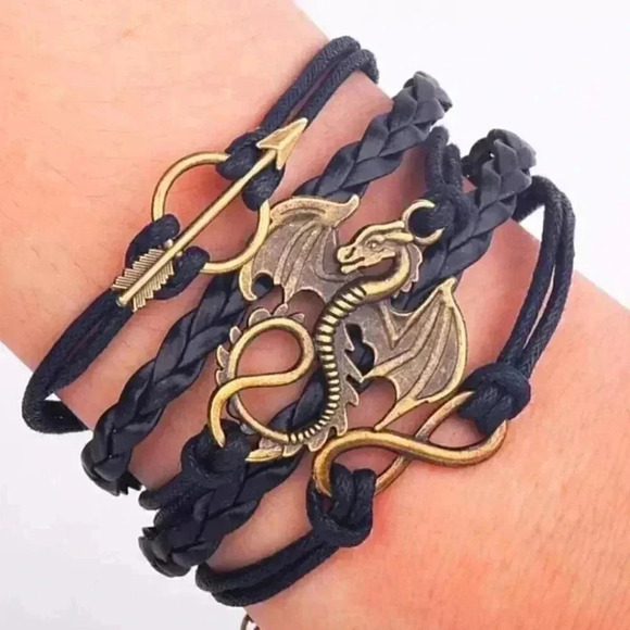 Game of Thrones Targaryen Dragon Hot  Bracelet - Picture 1 of 2